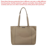 Royal Bagger Tote Bags for Women Genuine Cow Leather Fashion Casual Large Capacity Shoulder Bag Commuter Handbag 1523